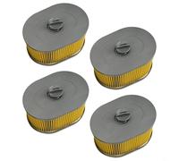 4er-Pack Luftfilter-Set für K970 Luftfilter für K1260 Betonsägefilter Ersatzteil 510 24 41 01 Konstruktion Kunststoff Schwamm Metall verbesserte Filtration für Bauunternehmer