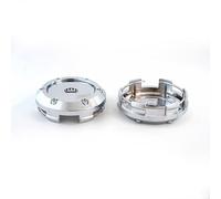 4er-Pack Radnabenkappen für Smart Fortwo/Fortwo 451 453, Felgenschutz, Wasser- und Staubdicht, 66 Mm Außendurchmesser, Electroplated