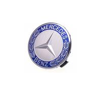 A1714000125 Mercedes Radnabenabdeckung Lorbeer Blau 75mm 4x Satz
