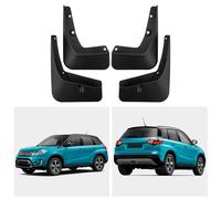 4er Set Schwarz Fender Kotflügel Schmutzfänger für Suzuki Vitara Edcudo 2016