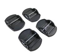 4er Set Stützplatten mit Metallstift für Wohnwagen Stützen