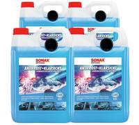 4er Sparpack SONAX 5Liter AntiFrost + KlarSicht Scheibenreiniger gebrauchsfertig
