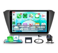 4G+128G Wireless Carplay Android 15 Autoradio für Skoda Fabia 3 III 2015-2019 9 Zoll Incell Touchscreen Autoradio mit Android Auto GPS Navi WiFi Mirror Link Bluetooth FM/RDS/EQ/SWC Rückfahrkamera