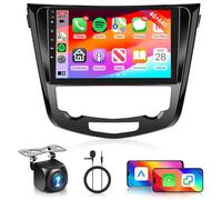 4G+64G Android Autoradio für Nissan X-Trail Qashqai J11 T32 Rouge 2014-2018 mit Wireless Carplay Android Auto, Hodozzy 10 Zoll Touchscreen mit Navi Bluetooth WiFi DSP/EQ FM/RDS Radio + Rückfahrkamera