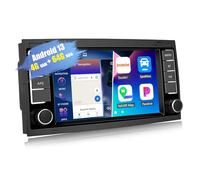 4G+64G CAMECHO Android 13 Autoradio für VW Touareg Transporter T5 Multivan 2004-2011 mit Navi Carplay Android Auto,Doppel Din Autoradio mit 7 Zoll Bildschirm Bluetooth5.0 RDS/FM MirrorLink WiFi