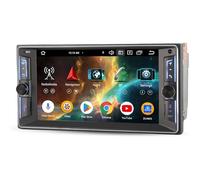 4GB+64GB 8 Kern Android 14 DAB+ Autoradio Navigation Für Toyota RAV4 Prado Hilux Vios Corolla GPS Unterstützt Wireless CarPlay Android Auto DSP WiFi 4G SWC USB 7 Zoll IPS Touchscreen RDS FM Bluetooth