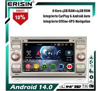 Android 13 64GB GPS Autoradio DAB+ Ford S/C-Max Focus Galaxy Kuga Fiesta Transit