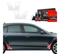 4in1 Schutzfolie Grizz Protector für hinteren & vorderen Seitenschweller - Skoda Octavia 3 (2017-2020)