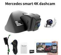 4K+1080 dashcam für Mercedes-Benz smart Dual-Kamera full HD Nachtsicht G-sensor