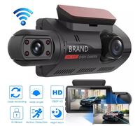 4K Auto Dashcam Vorne Hinten Autokamera mit G-Sensor Loop-Aufnahm Nachtsicht DE