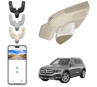 4K Dash Cam Custom fit for Mercedes-Benz GLE(W167/C167) 2020-2025 & GLS(X167) 2020-2025(Model D Beige), 4MATIC, OEM Look, Loop Recording, UHD 2160P Video, App & WiFi, 64GB Card