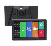 4k Dashcam, Autoradio Wireless Android Auto mit 7-Zoll-Bildschirm, Dashcam Front- und Rückfahrkamera, Einparkhilfe, G-Sensor, Bt5.0 und Sprachsteuerung für das Auto