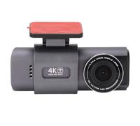 4K-Dashcam Vorne und Hinten, 1080P-Full-HD-Autofahrrekorder, auf Dem Armaturenbrett Montierte Nachtsichtautokameras, Loop-, G-Sensor, 170°-Weitwinkel, 24-Stunden-Parken