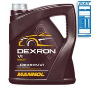 4 (1x4) Liter MANNOL DEXRON VI - Automatik / ATF Getriebeöl