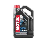 4x 4liter Motul 3000 20w-50 Motorrad 4-takt Mineral Motor-öl Jaso Ma2 107319