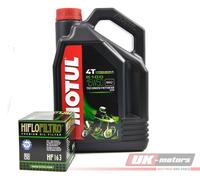 4L MOTUL ÖL 5100 4T 15W - 50 + Ölfilter