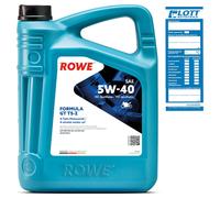 ROWE HIGHTEC FORMULA GT SAE 5W-40 TS-Z 4-Takt Motorenöl Motorradöl