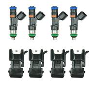 4Pcs 52lb 550cc 6 Einspritzdüsen 2.7TT Für Turbo Für A4 TT Für VW Für Golf Für Jetta 0280158117 Einspritzdüse Düse