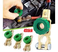 4pcs Auto Batterie Trenner Unterbrecher Boot KFZ Haupt Trenn Schalter Pol Klemme