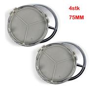 4stk 75mm Nabenkappen für Mercedes Benz Nabendeckel Radnabenkappen Felgendeckel