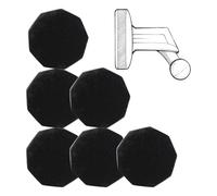 4stk Klebestück für Die Flache Magnetische Halterung von Garmin, Windschutzscheiben-Klebstoff Kompatibel mit Dashcam-Halterung 45/46/47/55/56/57/65W/66W/67W/Tandem/Speak Plus