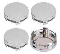 4Stück Nabendeckel für Skoda Hatchback Citigo/Fabia/Octavia/Rapid/Scala/Superb, Universal 60mm 68mm Radnabendeckel Felgendeckel Felgenkappen Nabenkappen Radnabenabdeckung,B Silver-68mm