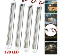 4x 12V-85V LED Streifen Leuchte 120-LEDs Auto KFZ Van VOLT Stablampe Lichtleiste [EEK: A++++++]