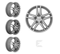 ALUFELGEN DEZENT, TZ, 6X15 ET43 5X112 57,1, SILVER