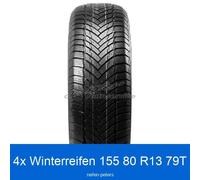 4x 155/80 R13 79T Tracmax X-Privilo S-130 3PMSF XL Winterreifen | 17172