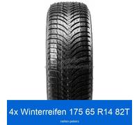 4x 175/65 R14 82T Michelin Alpin A4 3PMSF Green-X Winterreifen | 75138