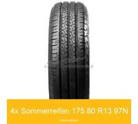 4x 175/80 R13 97N Mastersteel MCT 3 Sommerreifen | 73050
