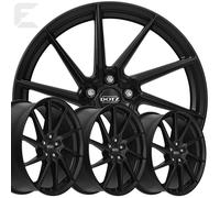 4x 18 Zoll Alufelgen für Chrysler Sebring, Cabrio / Dotz Spa black (B-DD00116)