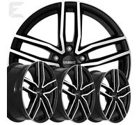4x 18 Zoll Alufelgen für Opel Grandland X / Dezent TR dark (B-DA02119)