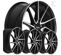 Dotz Spa Black Polished Alufelge 18 Zoll ET48 5x114,3 ML71,6