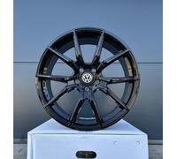 V1 Wheels V1 8,0 x 18 5 X 112 ET 45 Schwarz Glanz Felgen Audi A3 A4 A6 Q2