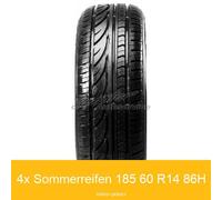 4x 185/60 R14 86H Sommerreifen Radar RPX-800 XL | 30946