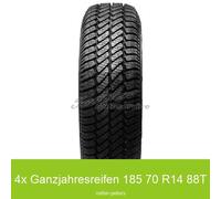 4x 185/70 R14 88T Ganzjahresreifen Sava Adapto 3PMSF | 85304