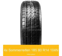 4x 185/80 R14 104N Sommerreifen Radar Argonite RV4T | 23475