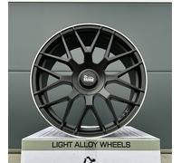 MAM GT1, 8.5x19 5/100 ET45, mattschwarz Horn poliert