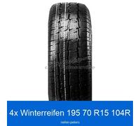 4x 195/70 R15 104R Winterreifen Torque TQ5000 3PMSF | 9447
