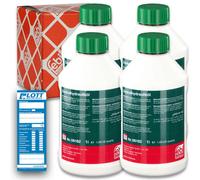 4x 1L FEBI 06162 Hydrauliköl Zentralhydrauliköl Servolenkungsöl passend für BMW 5er M5