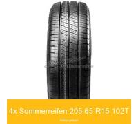 4x 205/65 R15 102T Sommerreifen Kumho Portran KC-53 | 45877