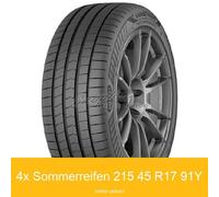 4x 215/45 R17 91Y Goodyear Eagle F1 Asymmetric 6 XL Sommerreifen | 26269
