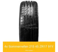 4x 215/45 R17 91Y Sommerreifen Radar Dimax R8 XL | 59929