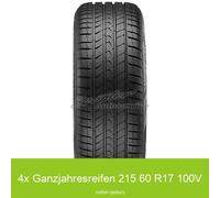 4x 215/60 R17 100V Vredestein Quatrac Pro Plus 3PMSF XL Allwetterreifen | 37109