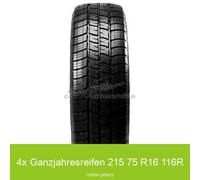 4x 215/75 R16 C 116R Vredestein Comtrac 2 All Season Plus Allwetterreifen | 2655