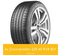 4x 225/40 R18 92Y Sommerreifen Bridgestone Potenza S-005 XL | 14785