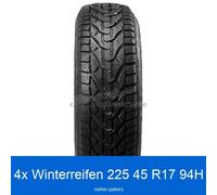 4x 225/45 R17 94H Kormoran Snow 3PMSF XL Winterreifen | 60615