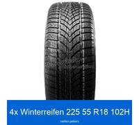 4x 225/55 R18 102H Winterreifen Dunlop SP Winter Sport 4-D 3PMSF XL | 69950