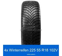4x 225/55 R18 102V Firestone WinterHawk 4 3PMSF XL Winterreifen | 61044